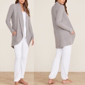 New Barefoot Dreams | Cozychic Lite® Circle Cardi in Grey